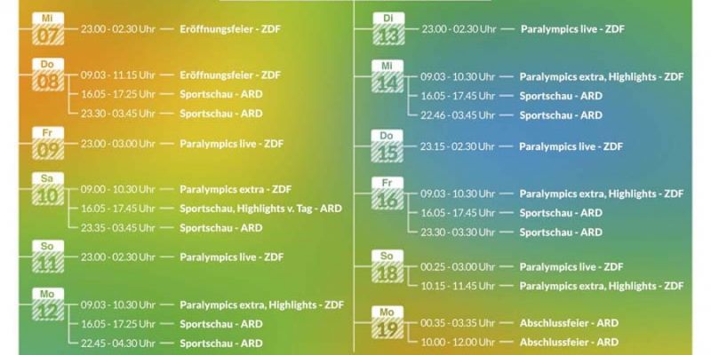 Die Paralympics im TV