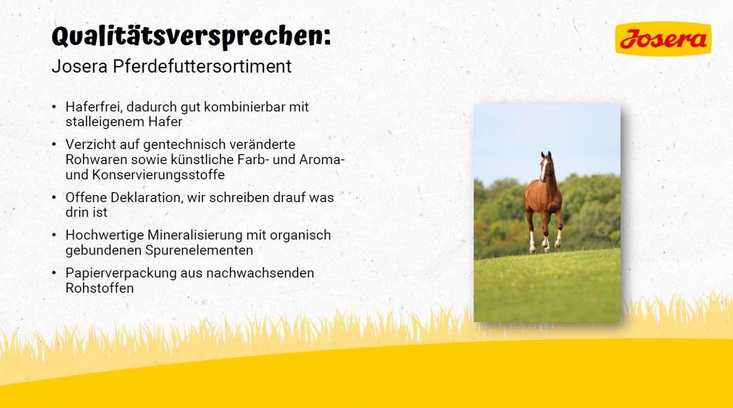 Noch ein Bild zur Josera Veranstaltung